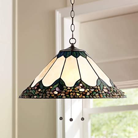 Stratford Bronze Small Pendant Chandelier 20 3 4 Wide Rustic Farmhouse