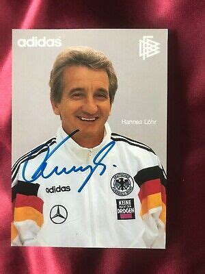 Autogramm HANNES LÖHR 2016 DFB Nationalmannchaft adaidas Ex 1 FC