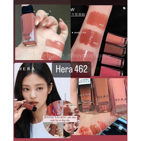 Son Hera Sensual Spicy Nude Gloss Vỏ đen mẫu mới 5g 462 382