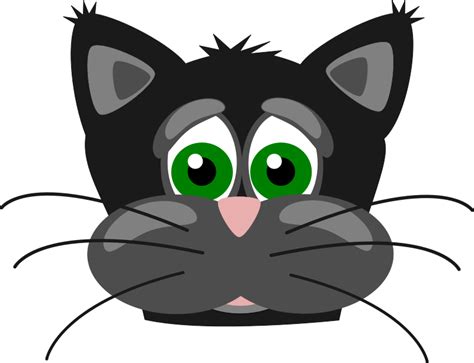 Free Cartoon Cat Face, Download Free Cartoon Cat Face png images, Free ...