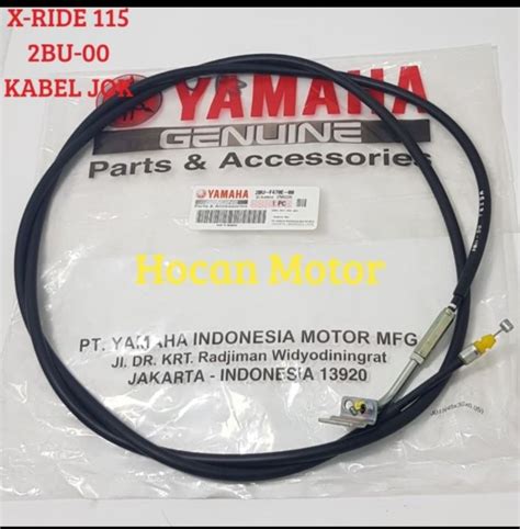 Bu F E Kabel Tali Jok X Ride Orisinil Ygp Dijamin Asli Yamaha