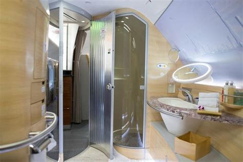 Emirates A380 First Class Shower