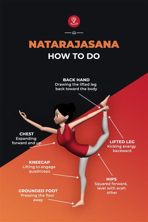 Natarajasana Is A Beautiful Yoga Posture To Give The Body A Physical