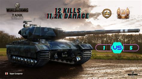 Wot World Of Tanks Super Conqueror Kills K Damage Vs On