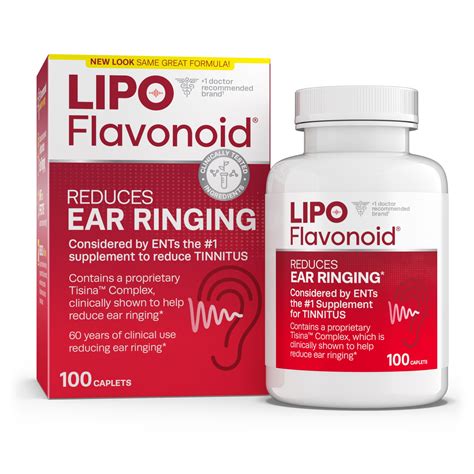 Lipo Flavonoid Plus Tinnitus Relief Ear Ringing Aid Natural Health