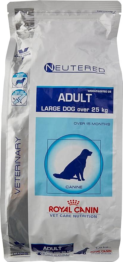 Royal Canin Vet Care Nutrition Dog Food Neutered Adult Large 15 Kg