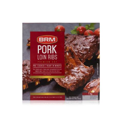 Brm Cooked Pork Loin Ribs Kg Spinneys Uae