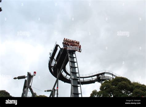 Alton Towers Theme Park Stock Photo Alamy