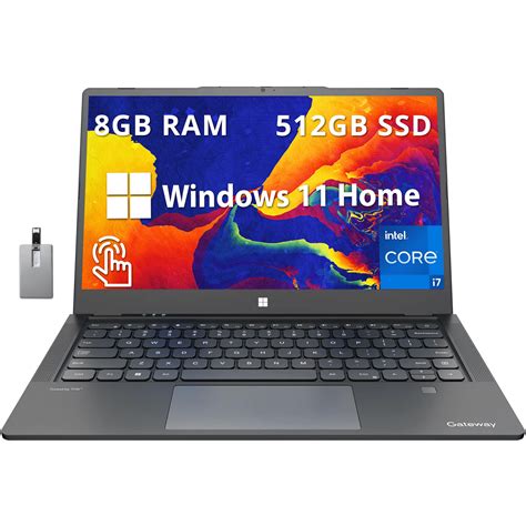 Gateway Ultra Slim Laptop 14 1 Ips Fhd Touchscreen Display Intel Core I7 1255u 8gb Ram 512gb