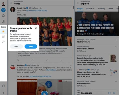 Tweetdeck Une Nouvelle Interface Et De Nouvelles Fonctionnalités