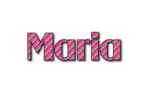 Maria Logo Outil De Conception De Nom Gratuit à Partir De Texte