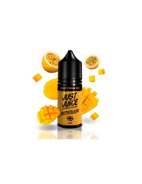 Just Juice Mango Passion Fruit 30ml Vape Concentrate