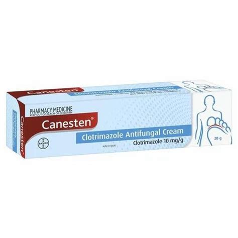 Canesten Clotrimazole 1% Antifungal Cream, Bayer, 20 G at best price in Surat