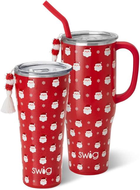 Amazon Swig Life Santa Baby Mega Set 40oz Travel Mug With Handle