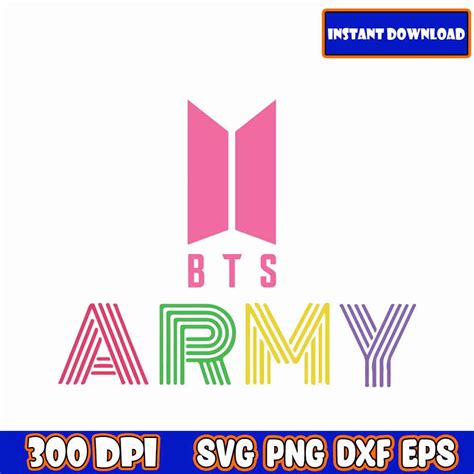 Bts Logo Svg Bts Army Svg Logo Bts Png Army Png Sublim Inspire