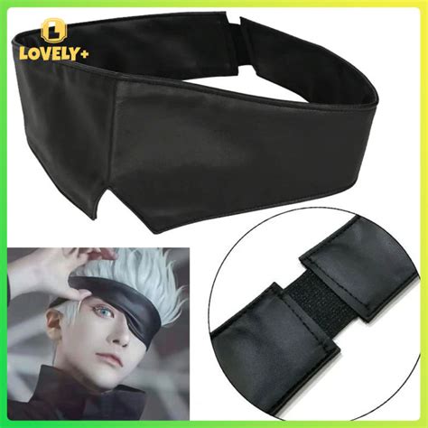 Gojo Headband Anime Jujutsu Kaisen Gojo Satoru Cosplay Black Gojo