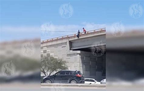 Video Captan Momento En Que Adolescente Intenta Arrojarse De Puente