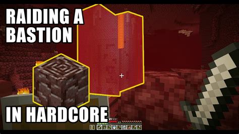 Raiding A Bastion Finding Ancient Debris Minecraft Hardcore