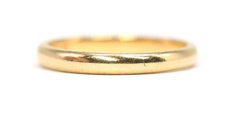 Superb Vintage Irish Hallmarked Ct Gold Wedding Ring Hallmarked