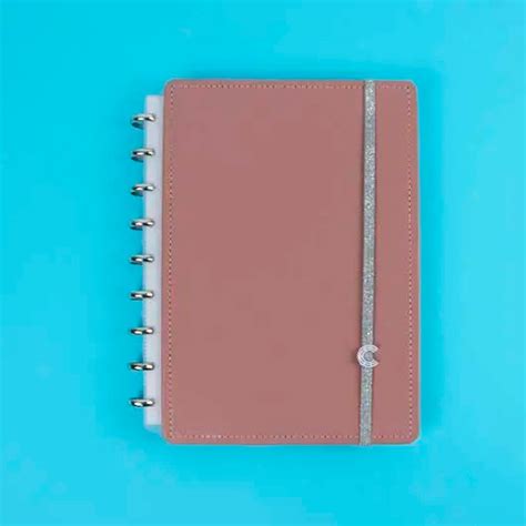 Caderno M Dio Caderno Inteligente Chic Nude Folhas G M Papelaria Unic Rnio