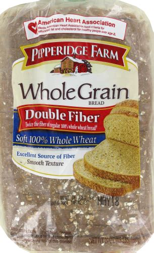 Pepperidge Farm Double Fiber Whole Grain Bread 24 Oz Kroger