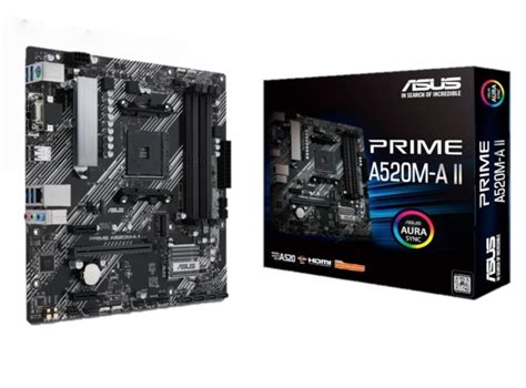 Tarjeta Madre ASUS PRIME A520M AII Tecnomundo SA Equipos