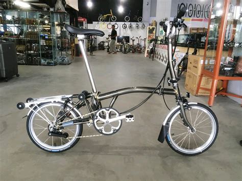 Sepeda Lipatbrompton M6r 2019 Raw Lacquer Harga Rp 22000000