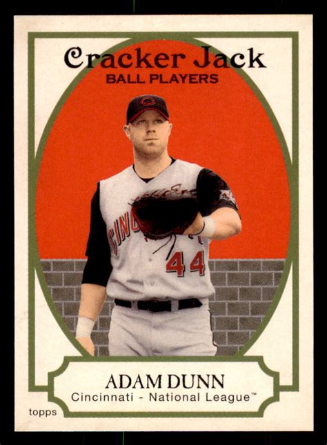 2005 Topps Cracker Jack 49 Adam Dunn Cincinnati Reds EBay