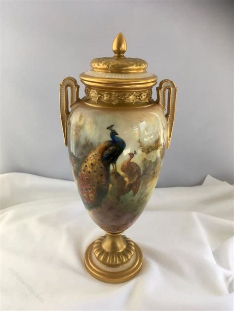 Antiques Atlas Royal Worcester Vase Signed A Shuck