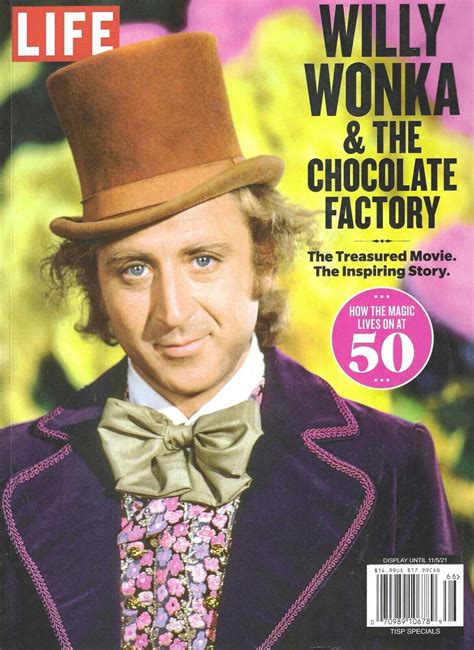 Willy Wonka And The Chocolate Factory 50th Anniversary Life Magazine Like New 4669782399