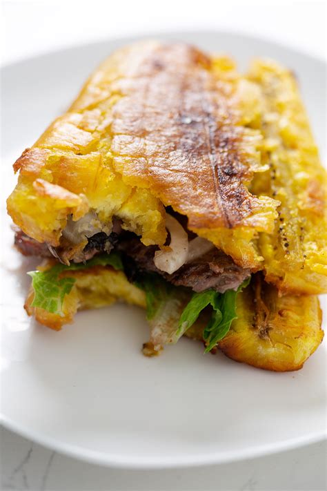 Puerto Rican Plantain Sandwich (Jibarito) - Autoimmune Wellness