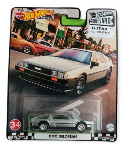 Dmc Delorean Boulevard Hot Wheels Premium Nuevo Env O Gratis