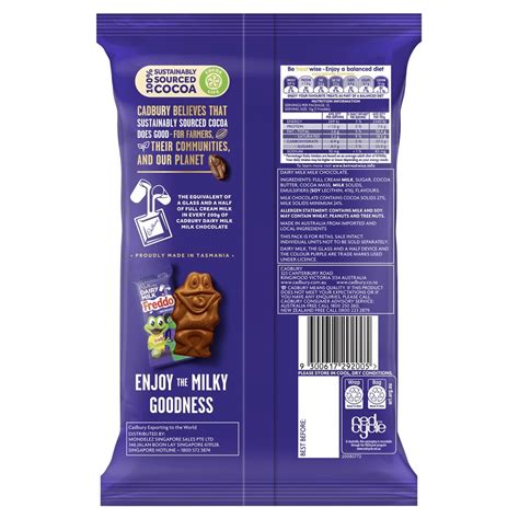 12 Piece Cadbury Dairy Milk Freddo Milk Chocolate Sharepack 144g Kmart