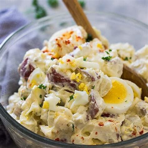 Old Fashioned Potato Salad Countryside Cravings