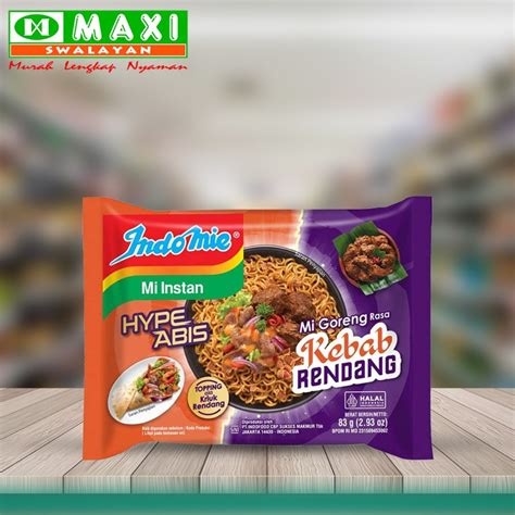 Jual Indomie Goreng Kebab Rendang Hype Abis Shopee Indonesia