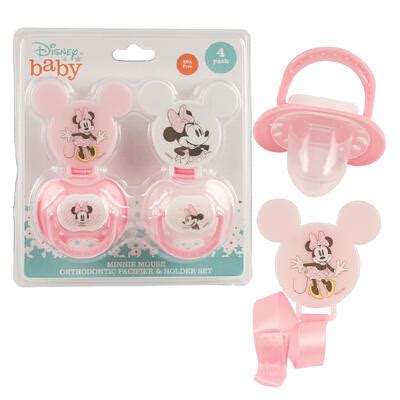 Wholesale Pk Minnie Mouse Pacifier And Clip Set