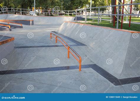 Fundo Concreto Vazio Da Plaza Do Skatepark Imagem De Stock Imagem De