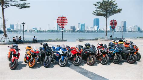 Ngắm dàn xe Yamaha R6 hội tụ tại thành phố Đà Nẵng Motosaigon