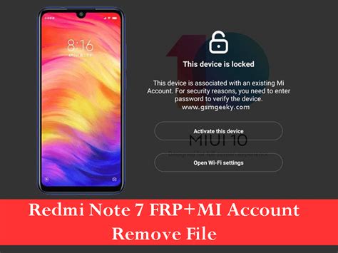 Redmi Note 9 Pro Mi Account And Frp Remove File Plantklo