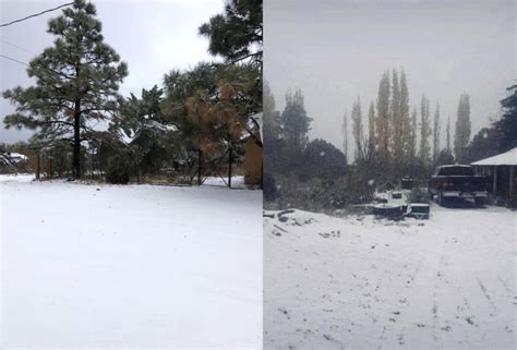 Nevada en Sonora sorprende a Yécora y otros municipios fotos