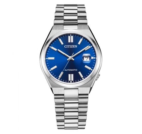 Citizen Automatic Tsuyosa Blue Dial The Hands Of Time