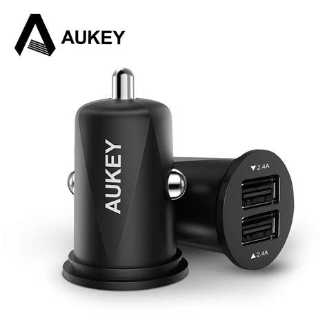 Aukey Mini A Port Usb Ara Arj Evrensel H Zl Ak Ll Araba Arj