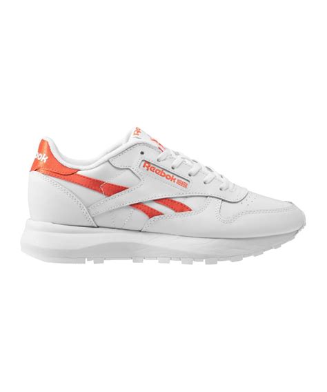 Reebok Classic Leather SP Damen Weiss Rot weiss