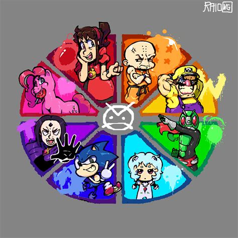 My Color Wheel Challenge By Raiong On Newgrounds