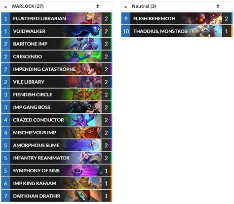 Hearthstone Top Decks On Twitter Standard Onkrad HS S 172 Legend