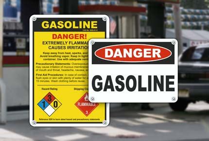 Gas Station Safety Signs – Guaranteed Low Prices