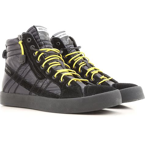 Lyst Diesel Shoes For Men In Black For Men