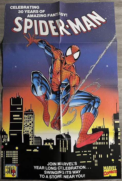 Vintage Spiderman Poster