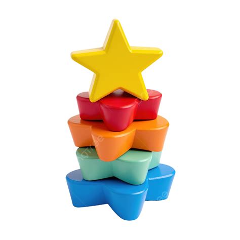 Star Stacking Toy Toy Child Play Png Transparent Image And Clipart