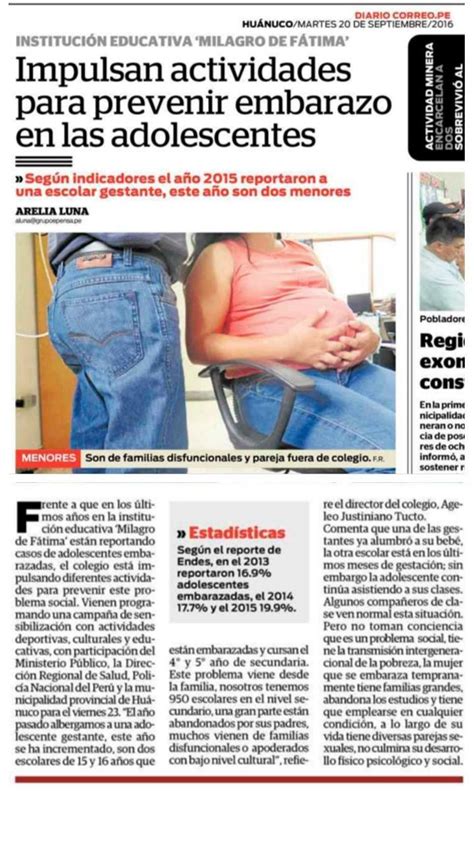 Difusión De Actividades Para Prevención Del Embarazo Adolescente Embarazo Adolescente